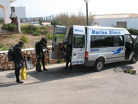 Marina Divers,Arenal d´en Castel,Menorca,Balearen,Spanien