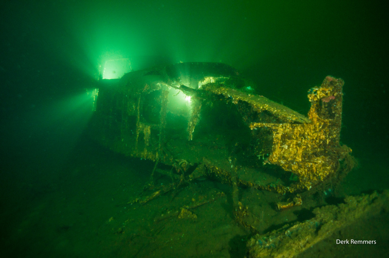 Do-24 - Foto von Derk Remmers, Wrack der DO-24, Kristiansand, Norwegen