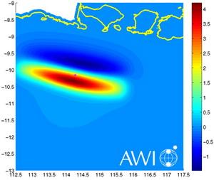 Szenario Tsunami Simulation - Bali