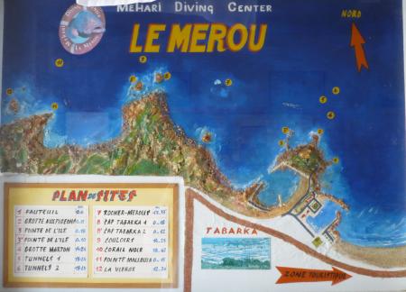 Le Merou / Mehari Diving Center,Tabarka,Tunesien