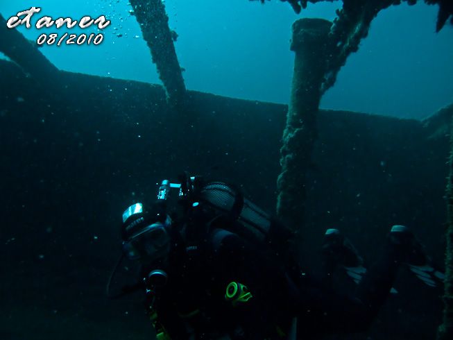 Super getaucht mit divingCRES, Wrack der Lina,Cres,Kroatien