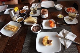 Frühstück, Cape Paperu, Indonesien
