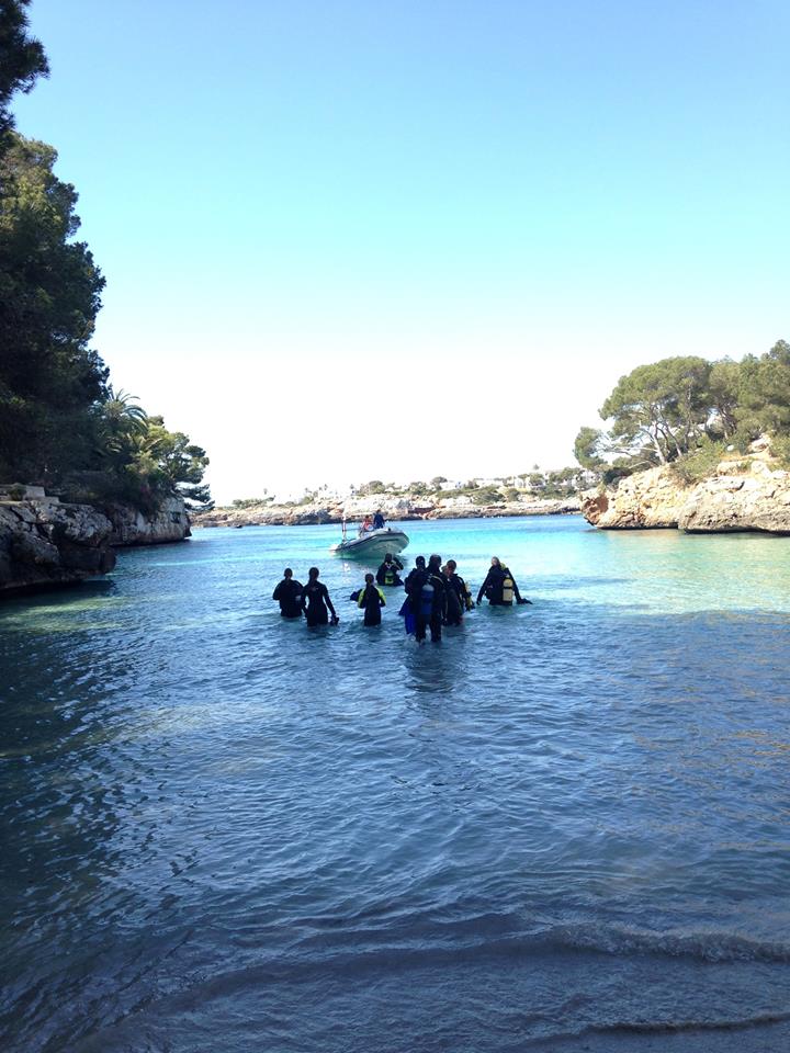 MDS Michaels Diving School, Cala Serena, Mallorca, Spanien, Balearen