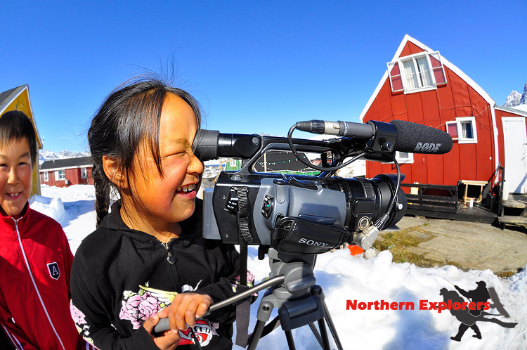 Northern Explorers - Tasiilaq (East Greenland), Ostküste Tasiilaq (East Greenland),Grönland,Kamerafrau,Eisberge