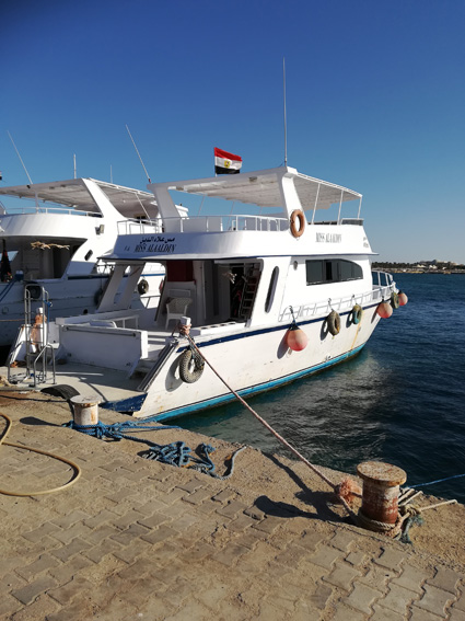 Boot Miss Aladin, Red Sea Sky Diving Center, Ägypten, Hurghada
