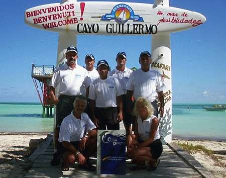 Cuba-Divers,Cayo Guillermo,Kuba