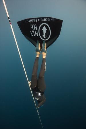 Anna von Boetticher - Apnoe: Monoflosse, konstantes Gewicht