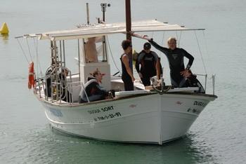Tauchboot - Tauchschule Poseidon - Menorca