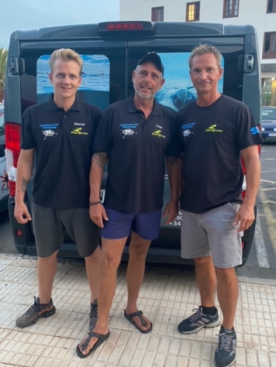 Team, Tauchen mit Matthias (ex Nautic Dive), Lanzarote, Spanien, Kanaren (Kanarische Inseln)