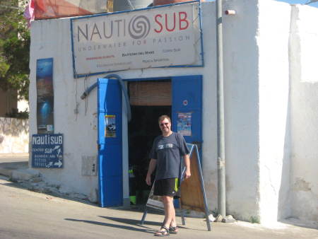 NAUTISUB Diving Center,San Vito Lo Capo,Trapani (Sizilien),Italien