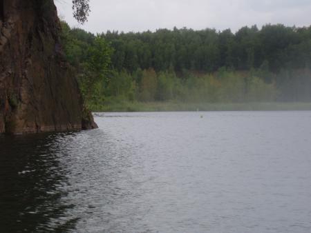 Großer Ammelshainer Steinbruchsee,Sachsen,Deutschland