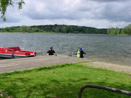 Stausee Losheim- Losheim am See,Saarland,Deutschland