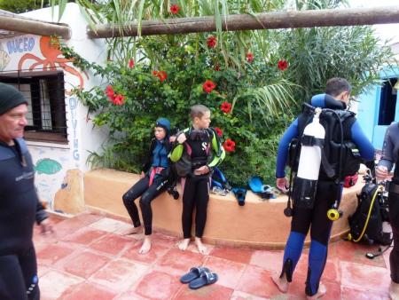 Diving Center,Cala Pada,Ibiza,Balearen,Spanien