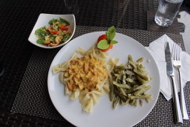 Nudelgericht, Cape Paperu, Indonesien