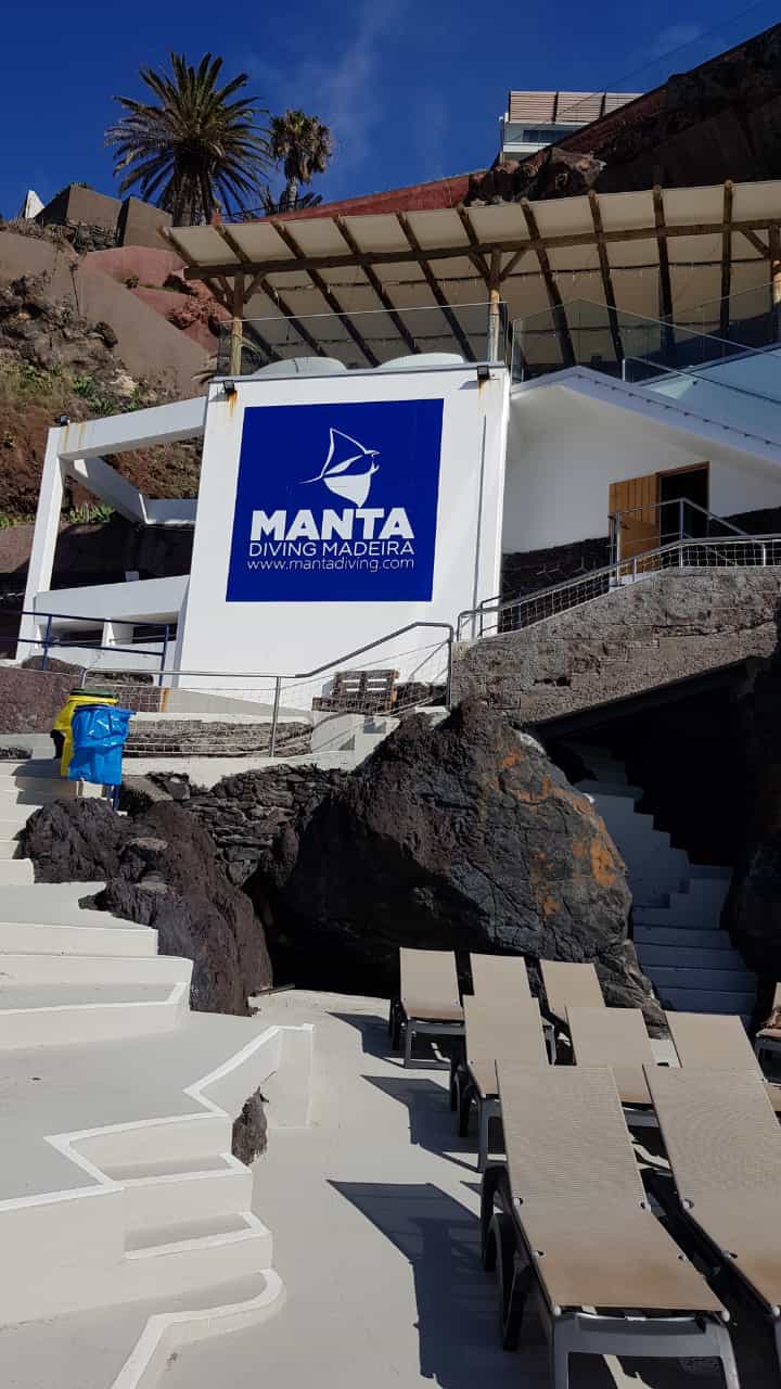 Basis, Manta Diving Madeira, Caniço de Baixo, Portugal, Madeira