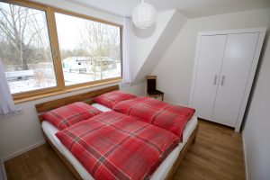 Schlafraum 1, Ferienwohnung Kulkwitzer See, Deutschland, Sachsen