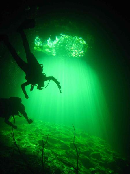 Go Cavern Diving,Puerto Aventuras,Mexiko