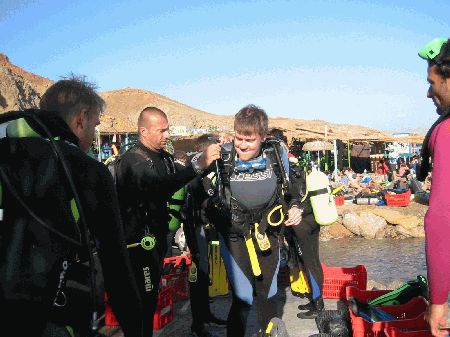 Go Dive DC `Paradise`,Hilton Sharm Waterfalls Resort,Sharm el Sheikh,Sinai-Süd bis Nabq,Ägypten