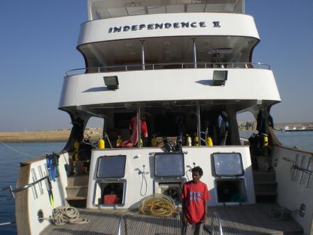 M/Y Independence II,Ägypten