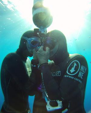 Tandem Apnoe - Andread Zuccari und Anna von Boetticher