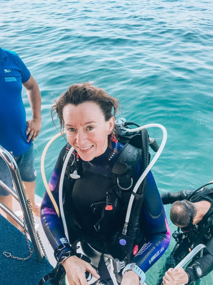 scuba girl, #divingschoolcroatia #tauchschulekroatia #tauchgangvomboot, Adriatic Diving Center, Vrsar / Funtana, Kroatien