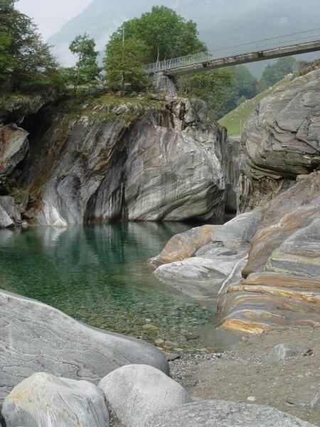 Verzasca,Kanton Tessin (Flusstauchen),Schweiz