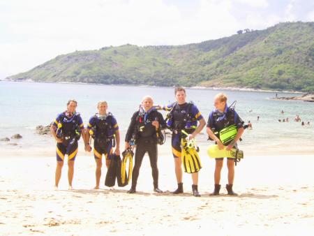 Dream Team Divers,Ya Nui,Phuket,Andamanensee,Thailand