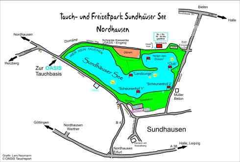 Sundhäuser See,Nordhausen,Thüringen,Deutschland