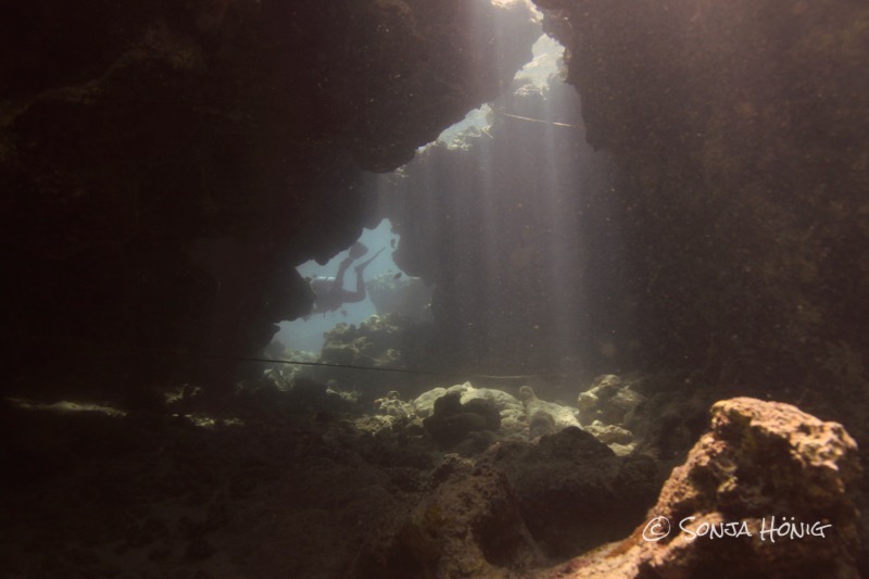 TG Caves mit herrlichen Lichtspielen, diving.DE Akassia, Ägypten, El Quseir bis Port Ghalib