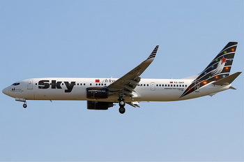 Sky Airlines Boeing 737-900 (Konstantin von Wedelstaedt aus Wikipedia)