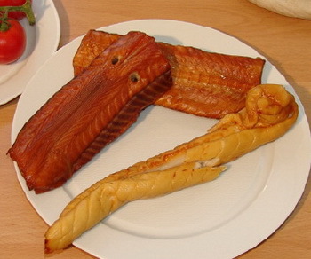 Schillerlocke, Dornhai - extrem belastet durch Methylquecksilber 