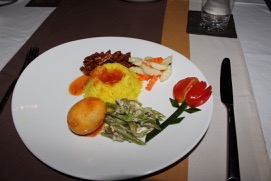 Abendessen, Cape Paperu, Indonesien