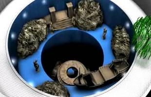 Tauchturm Siegburg - Modell