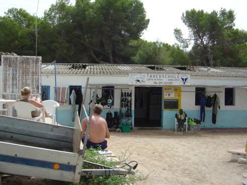 La Mola Tauchbasis,Formentera,Balearen,Spanien