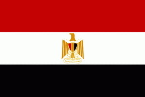 Flagge Ägypten