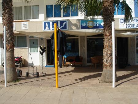Anfibios Diving Centre,Playa d´en Bossa,Ibiza,Balearen,Spanien
