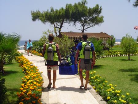 Blue World Diving Center,Hotel Marti Myra,Tekirova / Antalya,Türkei