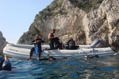 Diving Fun Club,Agios Georgios,Korfu,Griechenland