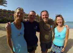 Annette & Robby RedSea-Divers,Zahabia Beach,Hurghada,Ägypten