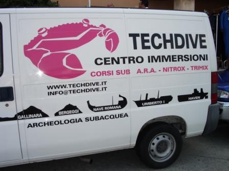 Techdive,Porto di Arenzano,Italien