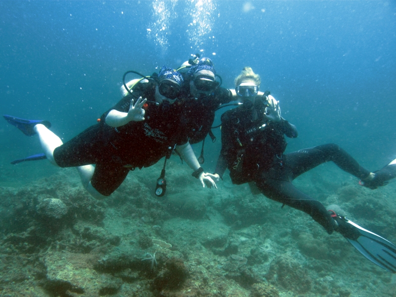 OWD bestanden :-), Paradise Diving & Sea Bees Diving Nai Yang, Thailand, Andamanensee