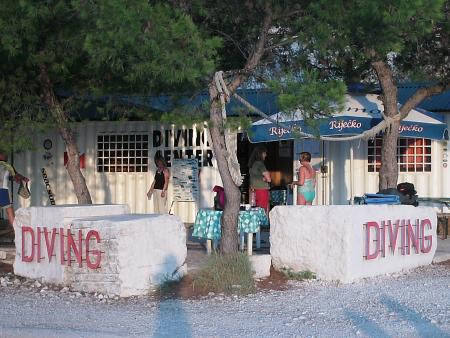 Diving Center Puntizela,Kroatien