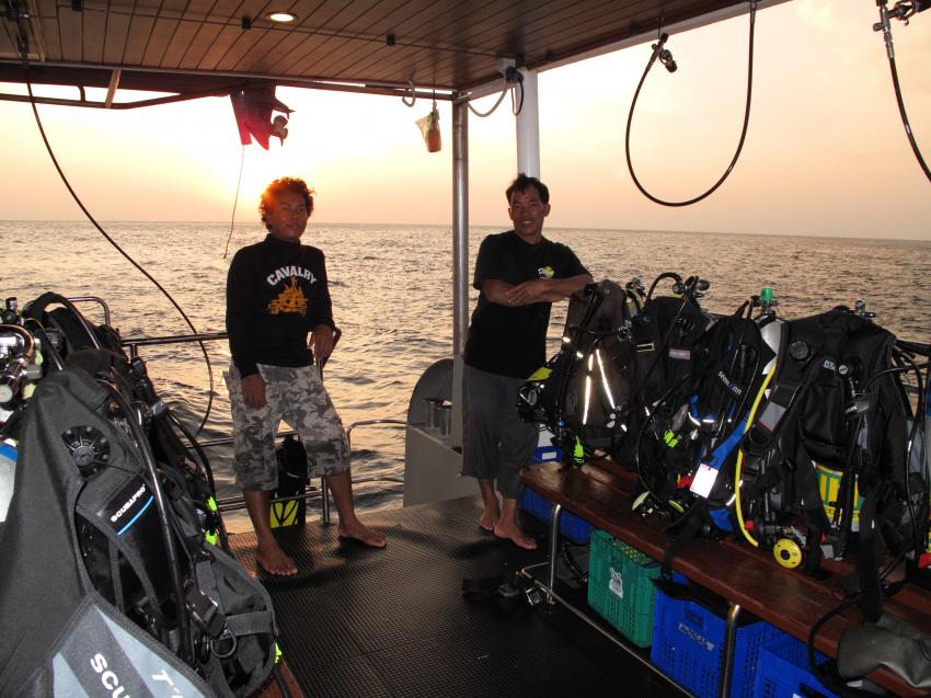 Freundliche und Hilfsbereite Crew MS Dive Asia 1