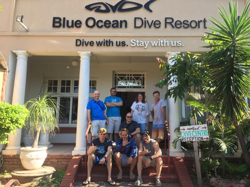 Blue Ocean Dive Resort, Umkomaas Aliwal Shoal, Südafrika