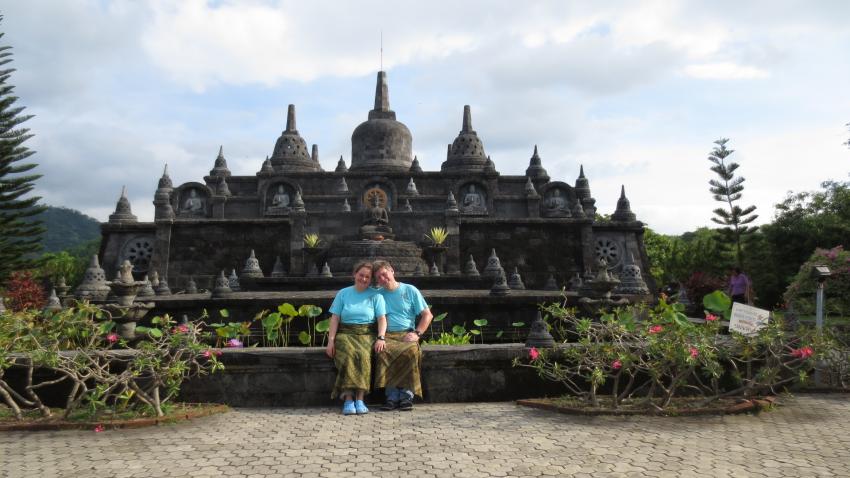 Auf Tempeltour 1, Northbali Divecenter, Singaraja-Bali, Indonesien, Bali