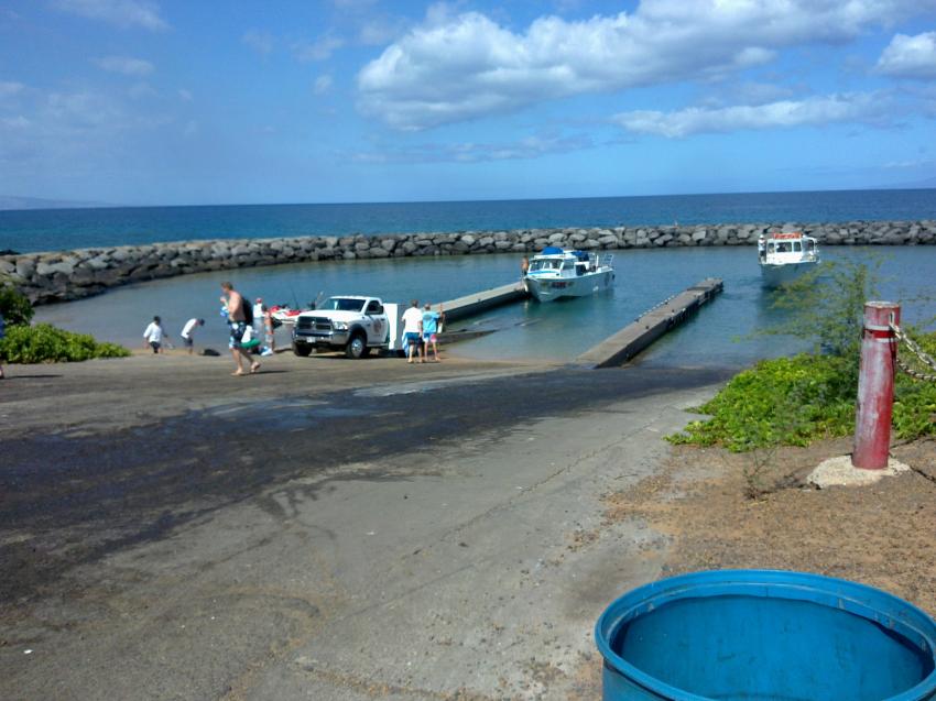 Kihei Boat Ramp, Scuba Shack, Kihei Maui, USA, Hawaii