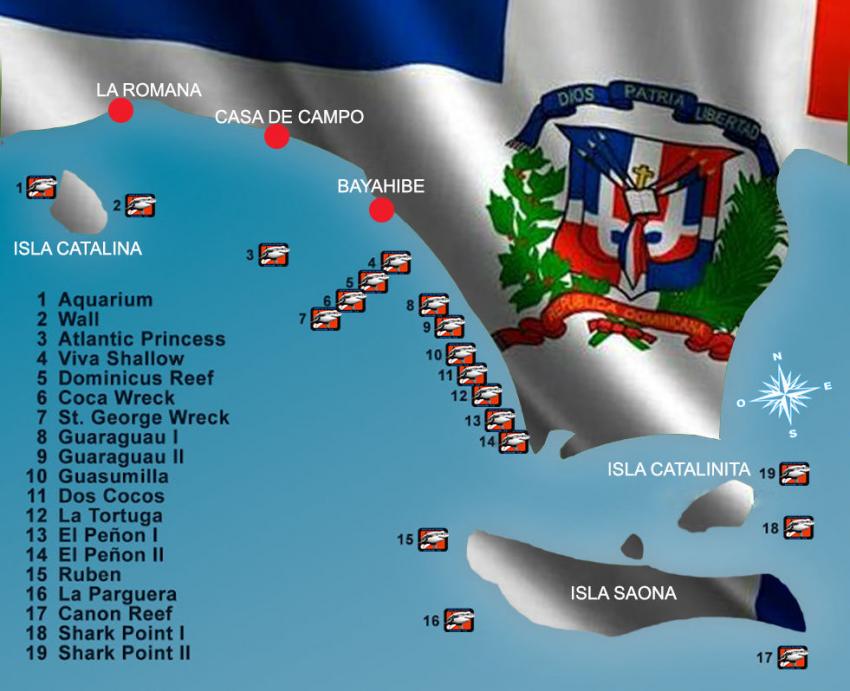 Tauchspots, Dive, Bayahibe, Deep Blue Bayahibe Diving, Dominikanische Republik