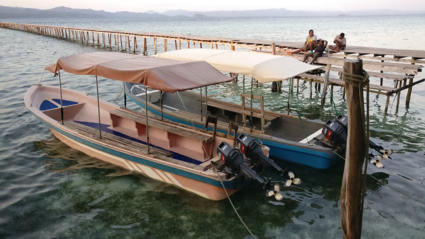 Tauchboote, Yenkoranu Homestay+Diving, Indonesien, Allgemein