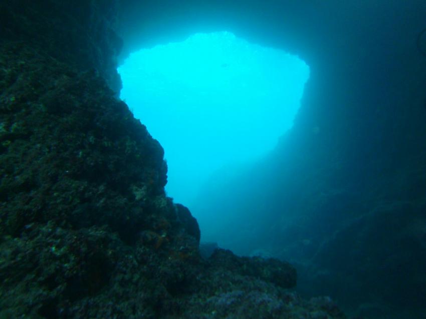 Blue cave, Blue cave, Blue Sea Diving Center (Taormina, Sizilien), Italien