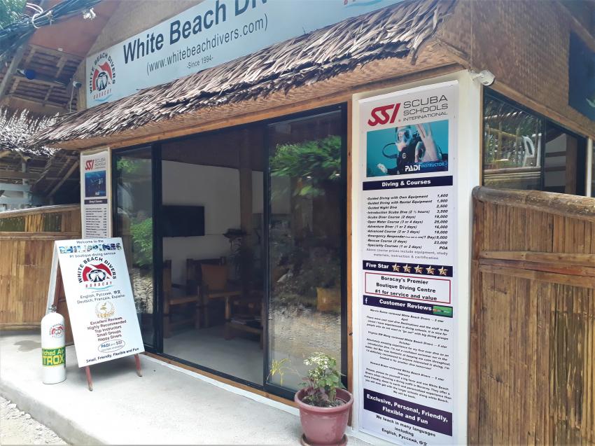 white Beach Divers new shop, White Beach Divers, Boracay Island, Philippinen